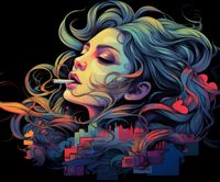 Plakat 60x50cm Sny o Samej Sobie