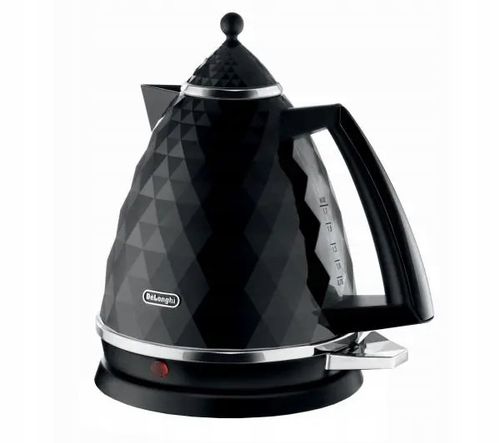 Czajnik elektryczny DeLonghi Brillante KBJ 2001.BK 1,7L 2000W Czarny na Arena.pl
