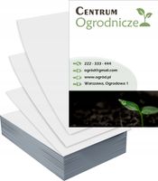 Ulotki A4 100 szt reklamowe firmowe duży wybór wzorów CENTRUM OGRODNICZE