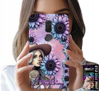 ETUI DO HUAWEI MATE 10 LITE - KOBIETA W SŁONECZNIKACH, KOBIECE WZORY