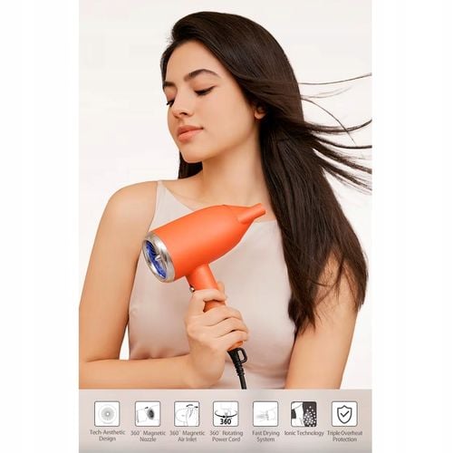 Suszarka do włosów TOUCHBeauty TB-2393 SILKY Ionic na Arena.pl