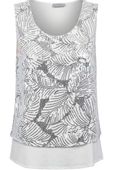 C&A Biała Bluzka, Cekiny - 46 / 3XL