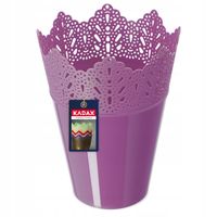 DONICZKA OSŁONKA DONICA NA KWIATY 12CM KOLORY