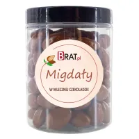 Migdały w mlecznej czekoladzie 200g