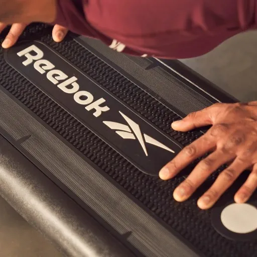 REEBOK STEP CZARNO-BIAŁY RAP-11150WH zdjęcie 11