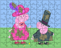 Puzzle Świnka Peppa