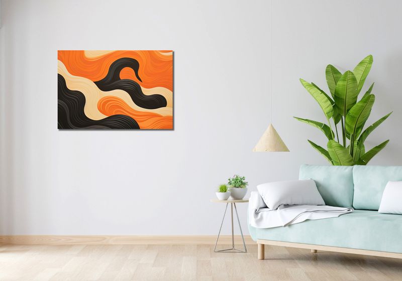 Obraz 90x60cm Dzień spotyka Noc zdjęcie 2