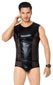shirt and shorts 4605   black m/l