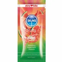skins fruity lubrykant wodny arbuzowy jednorazowy 5 ml