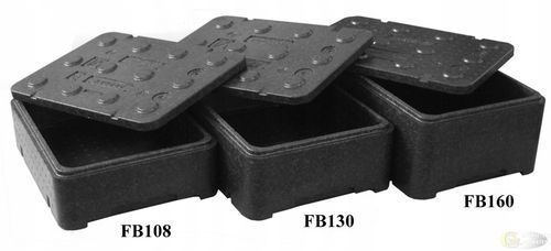 Fischbox pudło z piocelanu czarne FB120 termobox na Arena.pl