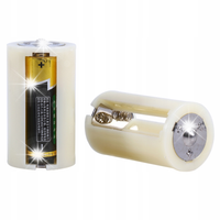 ADAPTER BATERII AA NA D PRZEJŚCIÓWKA 4SZT.