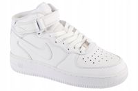 NIKE AIR FORCE 1 '07 MID SKÓRZANE WYSOKIE SNEAKERSY 36,5 9625100