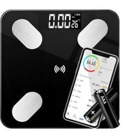 Waga Łazienkowa INTELIGENTNA ANALITYCZNA 180kg LCD BlueTooth SMART FIT