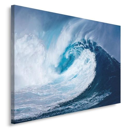 Obraz na płótnie - Canvas, Fala morska 40x30 na Arena.pl