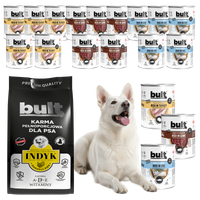 BULT sucha i mokra karma dla psa Dorsz 17,4kg - 18x800g + 3kg