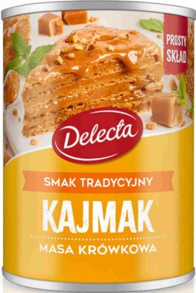 DELECTA Kajmak Masa Tradycyjny 400g zdjęcie 1