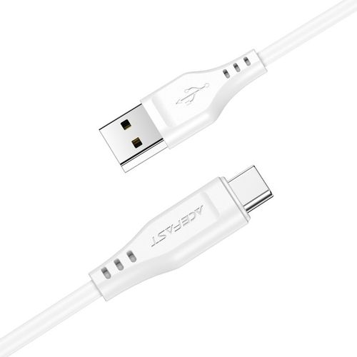 kabel przewód do telefonu usb - usb-c 3a 1.2m biały na Arena.pl