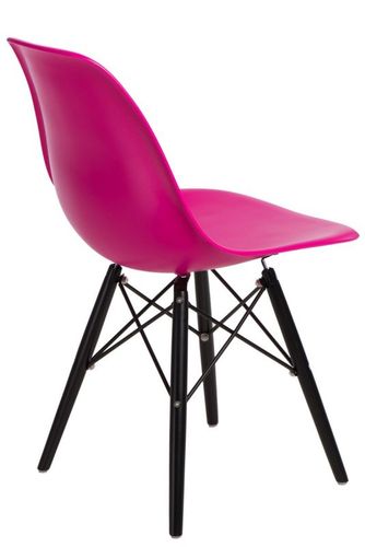 Krzesło P016W PP dark pink/black na Arena.pl