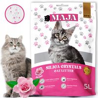 Żwirek silikonowy MAJA 5L zapachowy RÓŻA