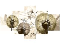 75CM 120 OBRAZ 5 ELEM DMUCHAWCE SEPI ŚCIENNY DRUK