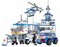 KLOCKI DROMADER POLICJA MEGA ZESTAW 779EL 23001