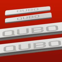 Listwa progowa FIAT QUBO Stal nierdzewna 304 mat 4szt