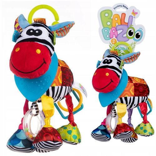 BalibaZoo OSIOŁEK DAVE Grzechotka Gryzak Szeleścik Metki ZAWIESZKA DO WÓZKA na Arena.pl