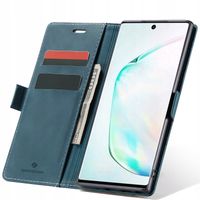 ETUI Z KLAPKĄ DO GALAXY NOTE 10+ SKÓRZANE PORTFEL CASE POKROWIEC ZAMYKANE