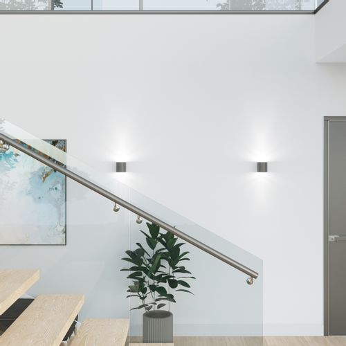 Kinkiet ORBIS 1 antracyt na Arena.pl