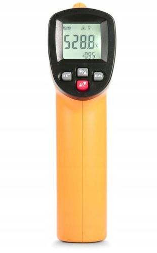 PIROMETR TERMOMETR LASEROWY BEZDOTYKOWY MIERNIK TEMPERATURY -50 +550 st.C na Arena.pl