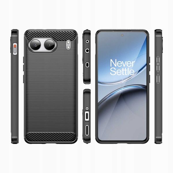 Spacecase Carbon Oneplus Nord 4 Black zdjęcie 7