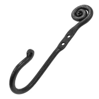 Hak John Paddle na ubrania kuty i oksydowany pojedyńczy AL14 Uniwersalny