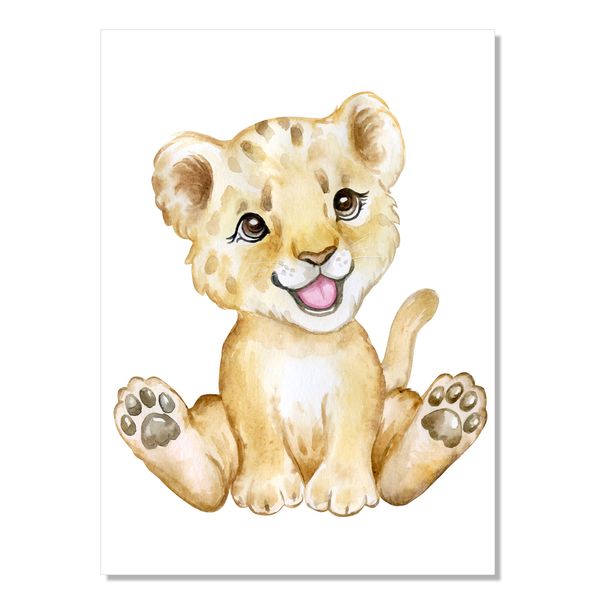 Obraz Młody Lew zdjęcie 1