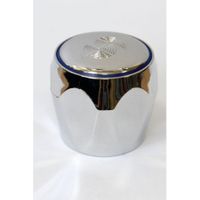 Pokrętło do baterii STANDARD plastikowe CHROM zimna woda