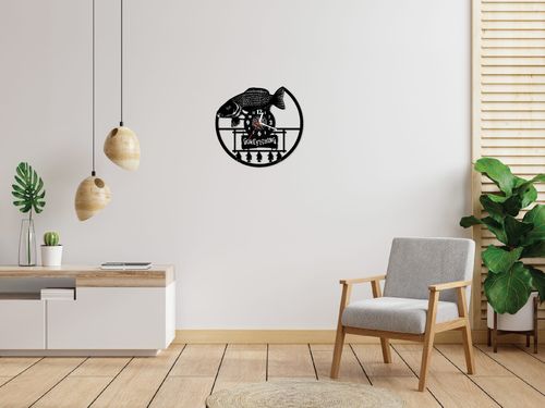 Zegar ścienny z płyty winylowej Ryby 118.13 na Arena.pl