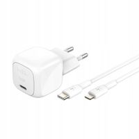 Belkin Ładowarka USB-C PD 30W, mała, biała + kabel Lightning