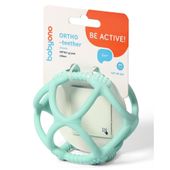 BABYONO Gryzak silikonowy ażurowy na ząbkowanie dla niemowląt ORTHO