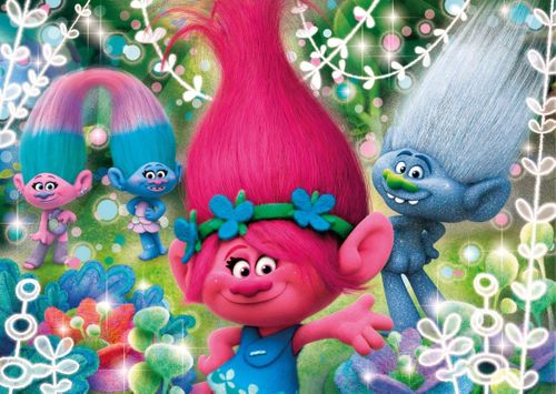 Clementoni 104 ELEMENTY Glitter Trolls na Arena.pl