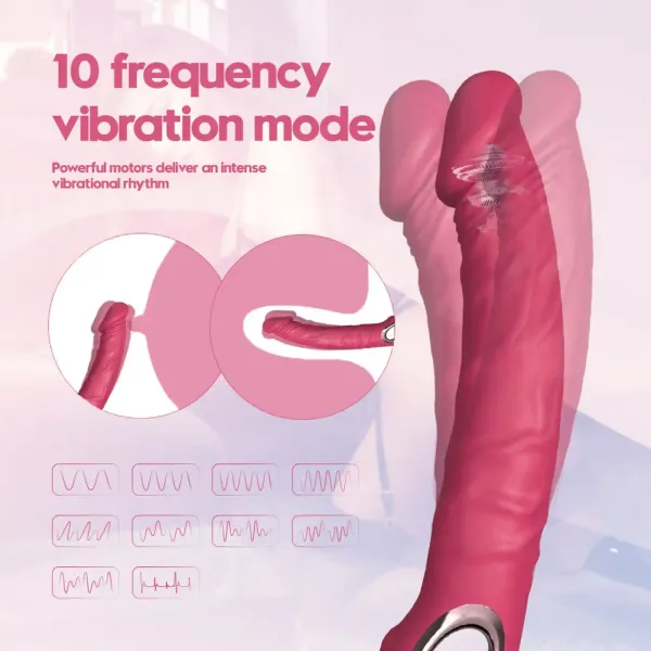 Realistic Vibrator PINK zdjęcie 5