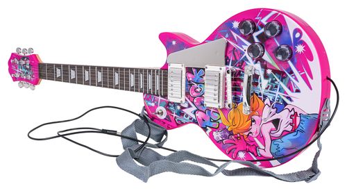 Zestaw Gitara + Wzmacniacz Różowy na Arena.pl