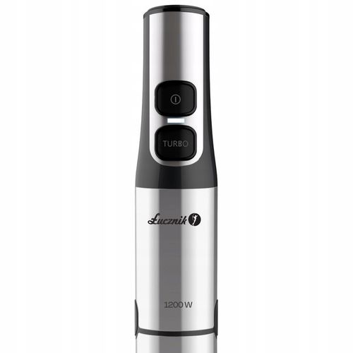 MOCNY BLENDER RĘCZNY ŁUCZNIK JK-1200 OSTRZE TYTAN TURBO KRUSZY LÓD 1200 W na Arena.pl