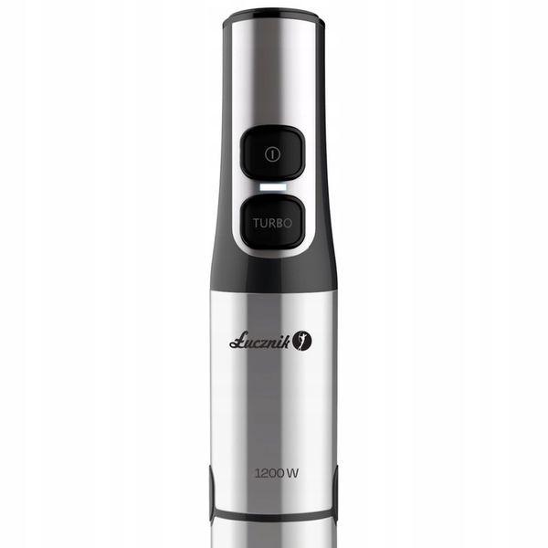 MOCNY BLENDER RĘCZNY ŁUCZNIK JK-1200 OSTRZE TYTAN TURBO KRUSZY LÓD 1200 W zdjęcie 6