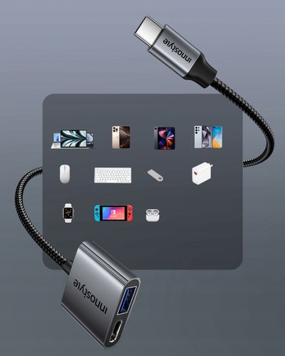 innostyle przejściówka usb-c usb otg usb-a adapter kabel pendrive na Arena.pl