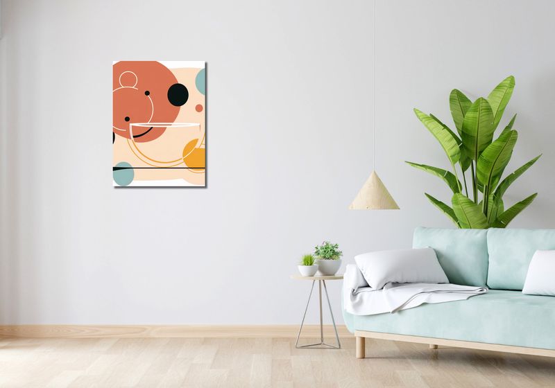 Obraz 50x70cm Harmonia Ciepła zdjęcie 2