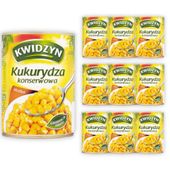 Kwidzyn Kukurydza konserwowa 400 g x 10 sztuk