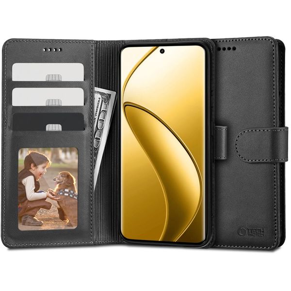 TECH-PROTECT WALLET REALME 12 PRO 5G / 12 PRO+ PLUS 5G BLACK zdjęcie 1