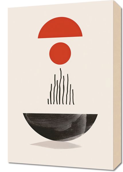 Obraz 40x60cm Półokrągła Forma zdjęcie 1