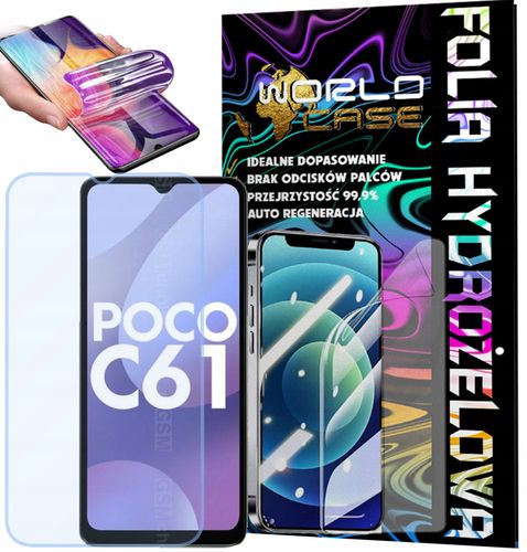FOLIA HYDROŻELOWA OCHRONNA DO POCO C61 NA EKRAN MOCNA na Arena.pl