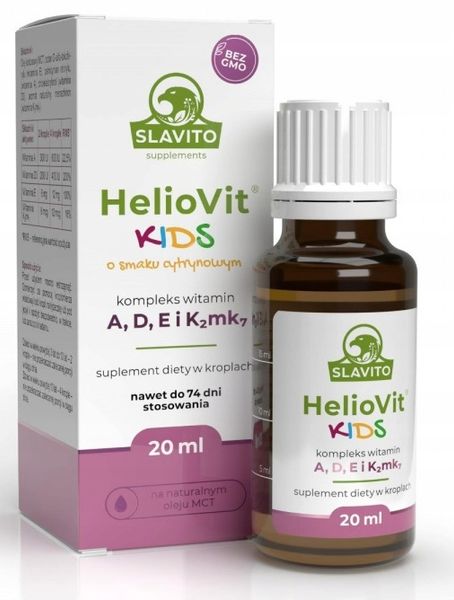 Heliovit ADEK Kids krople 20 ml zdjęcie 1