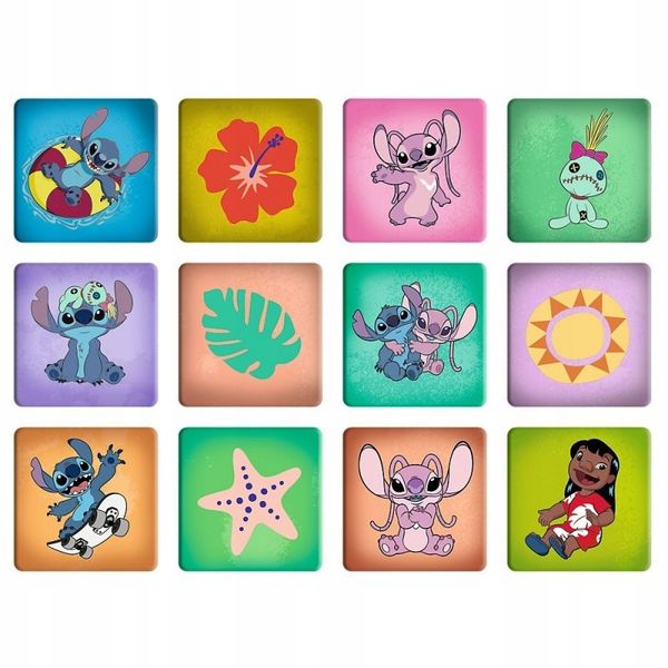Puzzle 2W1+Memos Wesoły Dzien Lilo&Stitch 93585 zdjęcie 5